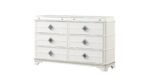 LAGUNA KING 4 PC BEDROOM SET IN OFF WHITE - Image 4