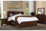 LINDA MERLOT QUEEN BED GROUP