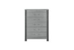 LOGAN SILVER KING BED GROUP W/ LED AND SPEAKERS - Image 8