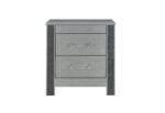 LOGAN SILVER KING BED GROUP W/ LED AND SPEAKERS - Image 7