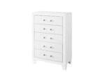LUCCIA WHITE KING BED GROUP WITH LED - Image 4