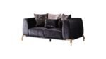 MAJESTIC 2 PC - SOFA BLACK &AMP; LS BLACK - Image 2