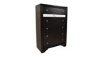 MATRIX QUEEN 4 PC BEDROOM SET IN BLACK - Image 6