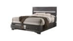 MATRIX QUEEN 4 PC BEDROOM SET IN GRAY - Image 3