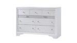 MATRIX QUEEN 4 PC BEDROOM SET IN WHITE - Image 4