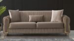 MELODY 2 PC Living Room Sets IN TAUPE - Image 2