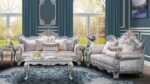 MELROSE 2 PC Living Room Sets IN CHAMPAGNE