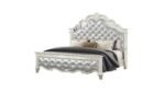 MILAN QUEEN 4 PC BEDROOM SET IN MILKY WHITE - Image 3