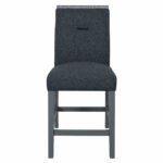 MONACO BAR STOOL DARK GREY