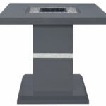 MONACO DARK GREY END TABLE