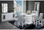 MONACO WHITE BAR TABLE - Image 3