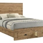 MONTANA FULL BED IN NATURAL