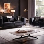 MAJESTIC 2 PC - SOFA BLACK &AMP; LS BLACK