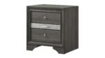 MATRIX QUEEN 4 PC BEDROOM SET IN GRAY - Image 7