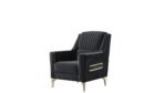 MELODY 2 PC Living Room Sets IN BLACK - Image 4
