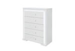 NAOMI SILVER MARBLE CHEST WITH LED - Image 2