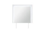 NAOMI SILVER MARBLE MIRROR WITH LED