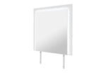 NAOMI SILVER MARBLE MIRROR WITH LED - Image 2