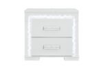 NAOMI SILVER MARBLE QUEEN BED GROUP - Image 5