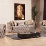 NAOMI 2 PC Living Room Sets TAUPE - C