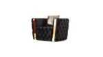 NAOMI 2 PC Living Room Sets IN BLACK - C - Image 4