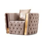 NAOMI CHAIR TAUPE - C