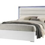 OLIVIA FULL BED IN WHITE