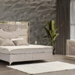 OMARI KING 4 PC BEDROOM SET IN BEIGE