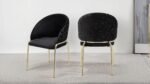 ONYX GOLD LEGS BEIGE - 2 CHAIRS PER BOX - Image 2