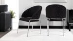 ONYX STEEL LEGS BEIGE - 2 CHAIRS PER BOX - Image 2