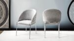 ONYX STEEL LEGS BEIGE - 2 CHAIRS PER BOX - Image 3