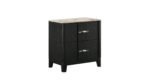OPEL KING 5 PC BEDROOM SET IN BLACK - Image 4
