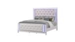 OPIUM QUEEN 5 PC BEDROOM SET IN MILKY WHITE - Image 3