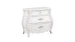 OPULENCE QUEEN 5 PC BEDROOM SET IN WHITE - Image 6