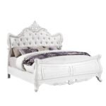 OPULENCE QUEEN BED WHITE
