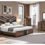 OPTIMUS BROWN/BLACK FULL BED GROUP