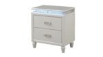 PERLA QUEEN 4 PC BEDROOM SET IN MILKY WHITE - Image 7