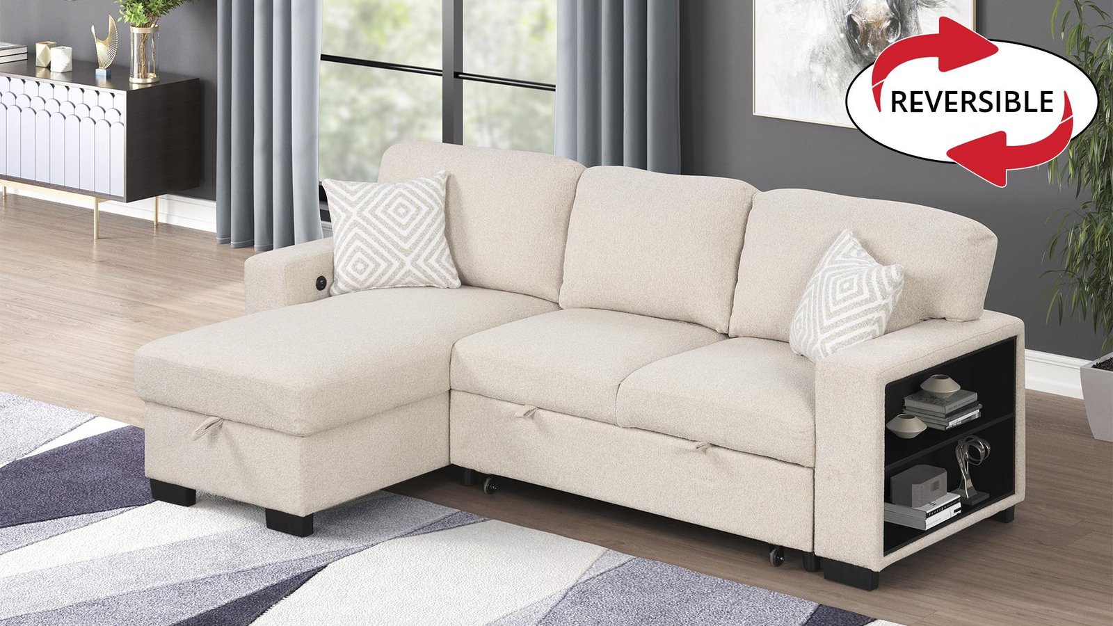 PINTO_SECTIONAL_CREAM_REV_1500_975.jpg PINTO SECTIONAL IN BEIGE - Image 1