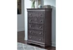 POMPEI METALLIC GREY CHEST