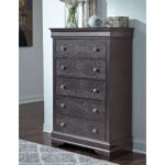 POMPEI METALLIC GREY CHEST