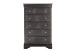 POMPEI METALLIC GREY CHEST - Image 2