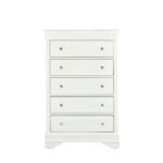 POMPEI METALLIC WHITE CHEST