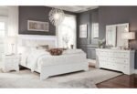 POMPEI METALLIC WHITE QUEEN BED WITH LED - Image 4
