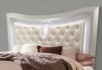 PARIS CHAMPAGNE QUEEN BED WITH LED - Image 3