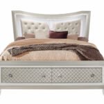 PARIS CHAMPAGNE QUEEN BED WITH LED