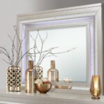 PARIS CHAMPAGNE MIRROR WITH LED