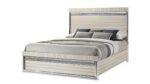 LEONOR KING 5PC BEDROOM SET IN GRAY - Image 2
