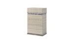 LEONOR KING 5PC BEDROOM SET IN GRAY - Image 5
