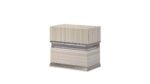 LEONOR KING 5PC BEDROOM SET IN GRAY - Image 4