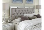 RILEY SILVER KING BED - Image 2